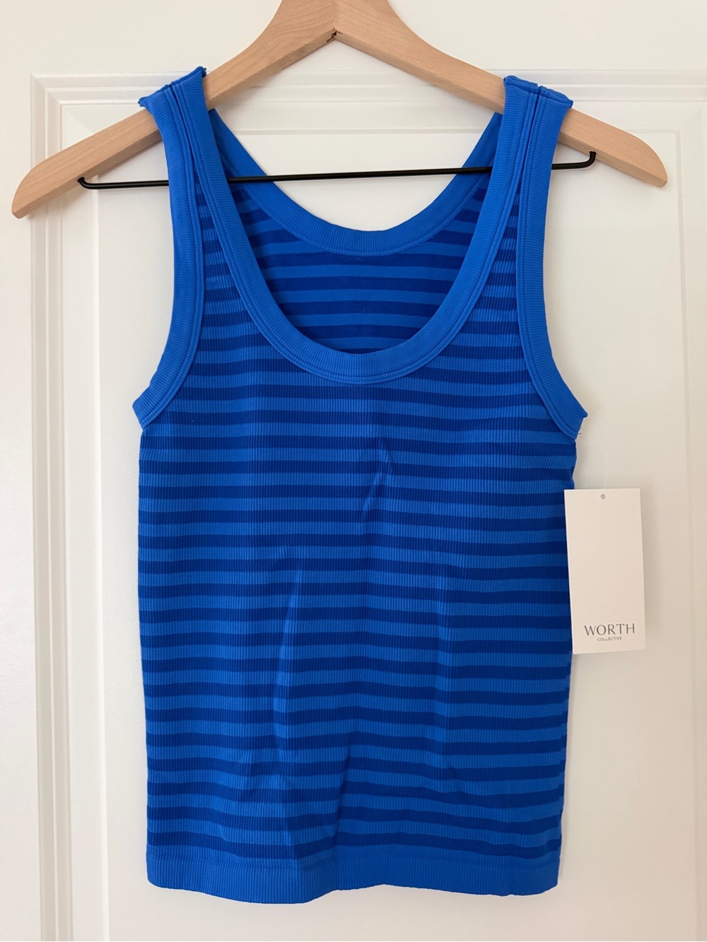 Nikibiki Royal Blue Striped Tank Top